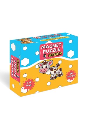 First Magnet Puzzle for 1-4 Years Old (I Know Animals) - Minkino