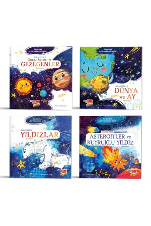 First Reading Space Stories Set of 4 - Dikkat Atölyesi Yayınları
