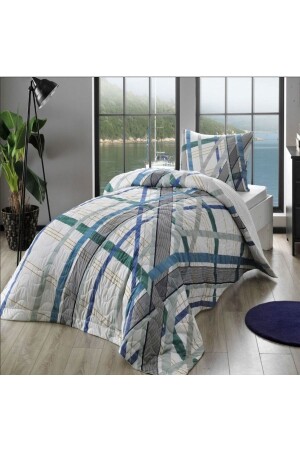 Fisher Quilted Single Complete Set Green ADL30204564 - Taç