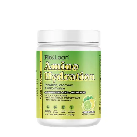 Fit & Lean Amino Hydration (350 g, Citrus Lime) - Fit & Lean