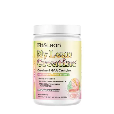 Fit & Lean My Lean Creatine (183 g, Rainbow Sherbert) - Fit & Lean