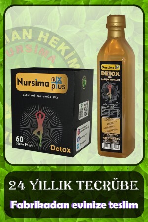 Fit X Nit Vinegar + Fit X Plus Tea Detox Set P326S2775 - Nursima