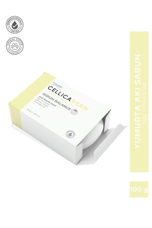 Fitalive Cellicaderm Yumurta Akı Sabun - Gözenek Sıkılaştırıcı & Sebum Dengeliyici Etkili - Fit & Alive