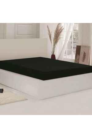 Fitted Sheet Double Bed Sheet Black MERTM0000017 - MERTİM