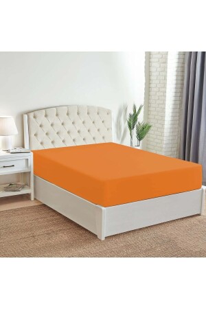 Fitted Sheet Orange - Güllüce Ev Tekstil Ürünleri