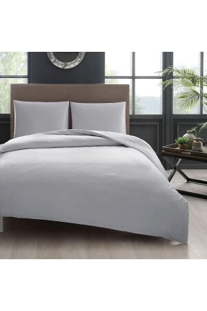 Fitted Sheets Duvet Cover Set Double Gray TYCF3Z55CN169726528350807 - Soft Colours