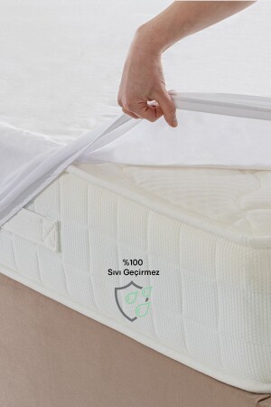 Fitted Waterproof, Cotton, Mattress Protector Mattress Protector T14018 - İşbir Viscoflex
