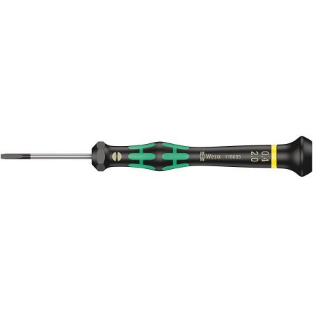 Flacher Schraubendreher für Elektronik WERA 2035 0,4 x 2,0 x 40 mm - Wera