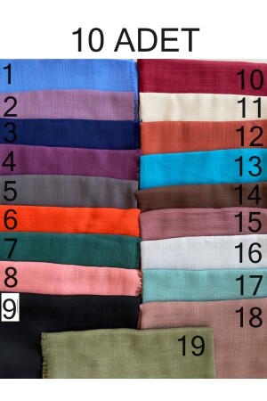 Flame Scarf 10 Pack Gift Distribution Cotton Writing Scarf 100x100cm - Scarf Box