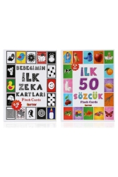 Flash Cards Ilk 50 Sözcük Bebeğimin Ilk Zeka Kartları 93509 - Diytoy