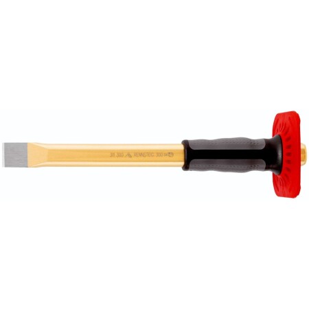 Flat chisel with guard RENNSTEIG 23x13x300mm - Rennsteig