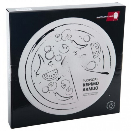 Flat pizza baking stone KamadoClub Pro/Pro2 38cm - KamadoClub
