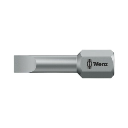 Flat screwdriver bit WERA 800/1 KS 0.6x4.5x25mm - Wera