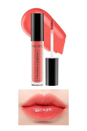 Flawless Lipgloss Nemlendirici Etkili Parlak Ruj 06 Tasty Candy - Pembe - Note Cosmetics