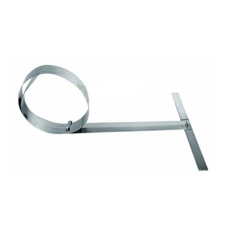 Flexible ruler with angle WOLFF 80mm - Wolff