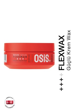 Flexwax Ultra Strong Texturing Cream Wax 85ml Reshapeable Styles - Osis
