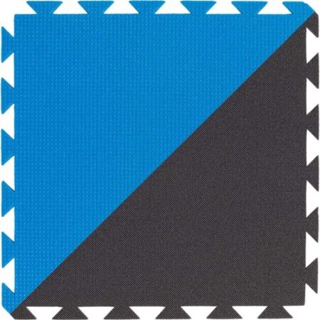 Floor covering Yate, 43x43x1.0cm, black/blue - Yate