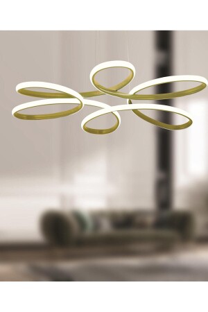 Flora Antique Daylight Light Modern Pendant Lamp Led Chandelier - Dekorluna