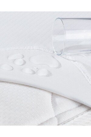 Flore Liquid-Proof Corner Elastic Double Bed Mattresses - White - Madame Coco