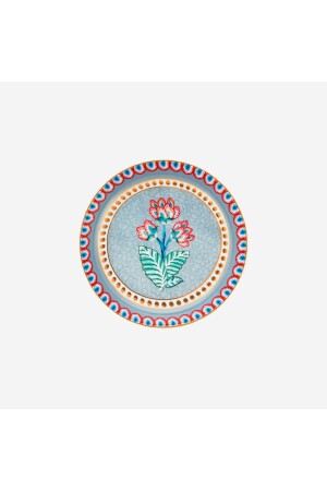 Flower Festival Blue Porcelain Tea Plate 9 Cm 51013024 - Pip Studio