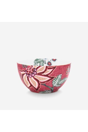 Flower Festival Red Porcelain Bowl 15 Cm 51003195 - Pip Studio