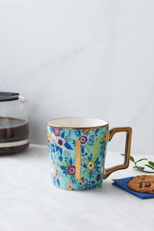 Flower I Letter Mug 350 ml 153. 03. 06. 6922 - Karaca