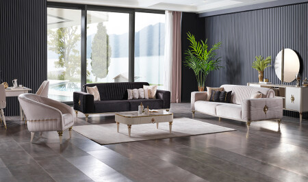 Flower Sofa Set Metal Case V2 - Cadde Yıldız