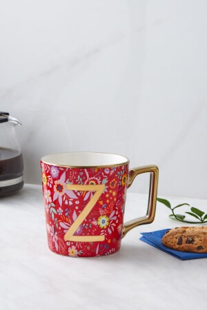 Flower Z Letter Mug 350 ml 153. 03. 06. 6936 - Karaca
