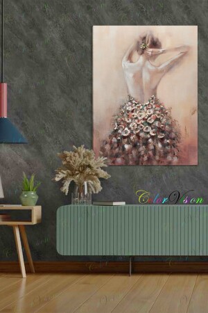 Flowers Woman Kanvas Tablo FLOWERSWMNKT01 - ColorVision