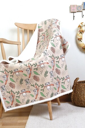 Fluffy Baby Blanket 80x100 Cm Koala Sheep Hair Blanket E11BC05528HM - HAMUR