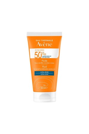 Fluide SPF 50+ Sunscreen for Normal or Combination Skin 50 ml - Avene