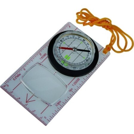Fluorescent map compass AceCamp - AceCamp