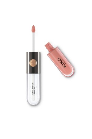 Flüssiger Lippenstift – Unlimited Double Touch 102 Satin Rosy Beige 6 ml 8025272623308 - Kiko
