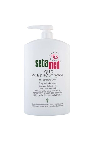 Flüssiges Reinigungsgel für Gesicht und Körper 1000 ml 35419802 - Sebamed