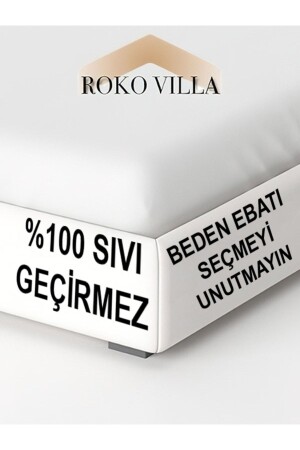 Flüssigkeitsbeständiger Matratzenschoner für Doppelbetten, King-Size-Größe - Roko