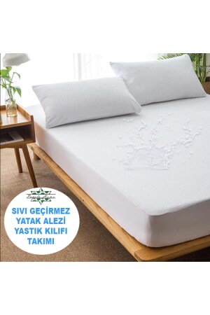 Flüssigkeitsdichte Mikro-Matratze, Matratzen-Set, Bettmatratzen + flüssigkeitsdichter Kissenbezug, Set pamelahomealez2 - by ballı biocotton