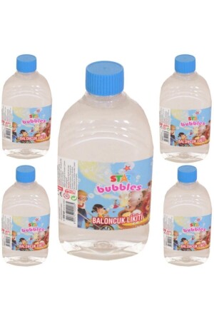 Foam 5 Bubble Liquid Replacement Bubble Solution 500ml - Star Bubbles