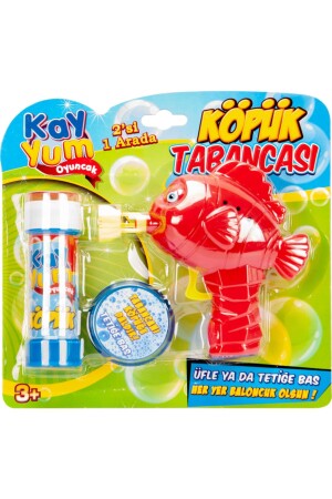 Foam Gun with Toy Fish Figure - Kayyum Oyuncak