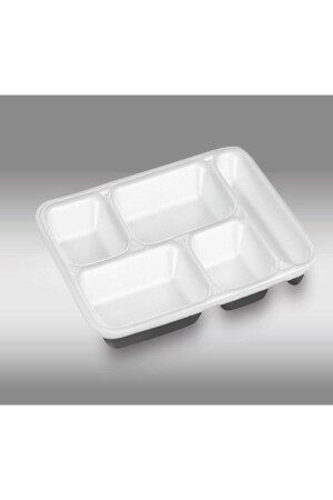 Foam Plate 5 Compartments 100 Pieces T2. 4 - fumeplastik