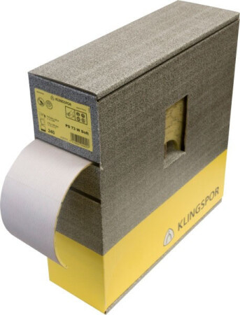 Foam sanding paper KLINGSPOR PS 73 BWF 115x25000 - Klingspor