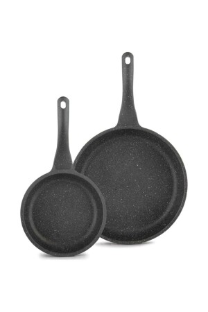Focus Cast Granite Pan Set of 2 (20CM 28CM) EDA-ZK-202-206 - Eda