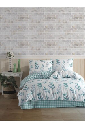 Foglia Single Duvet Cover Set PLNT00100101 - HOME DESIGN