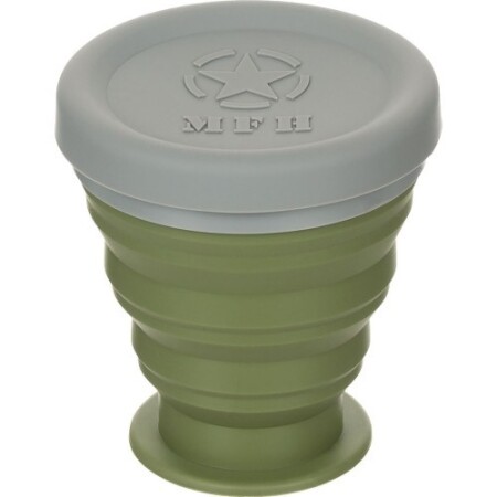 Foldable cup MFH, green, 200ml - MFH