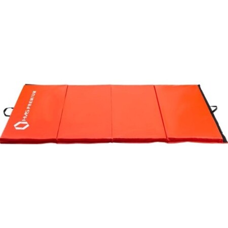 Foldable gymnastics mat HMS Premium MGS01, 2400 x 1200 mm, red - HMS Premium