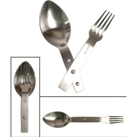 FOLD.EATING UNTEN.S/STEEL(MILTEC®GÖFFEL) - MIL-TEC