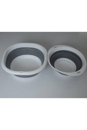 Folding Basin and Folding Round Strainer Set of 2 9660402246420 - Onay Store