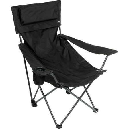 Folding chair FoxOutdoor Deluxe, black - FoxOutdoor