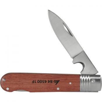Folding knife with wooden handle and lock HOLEX 1F - Holex
