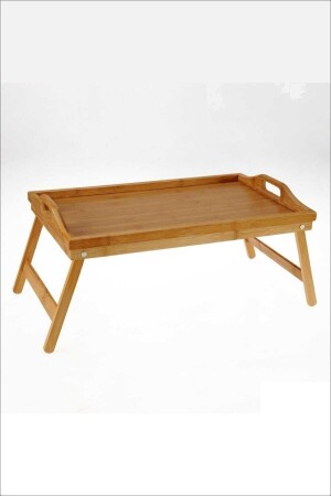 Folding Leg Bamboo Bed Enjoyment Tray Fma08537 8699975609152 - Fame Kıtchen