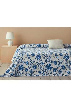 Folk Garden Double Pike Blue - English Home